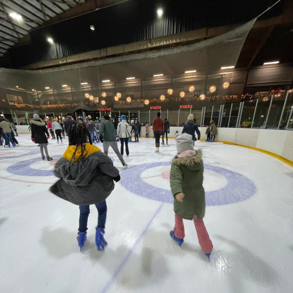Ice skating at the Vechtsebanen!