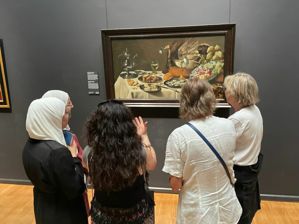 Taking the women of the language café to the Rijksmuseum