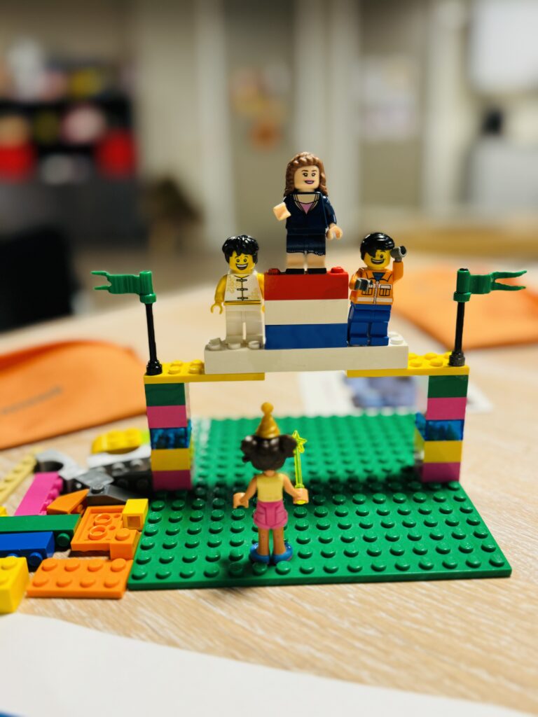 Building goals with LEGO Serious Play