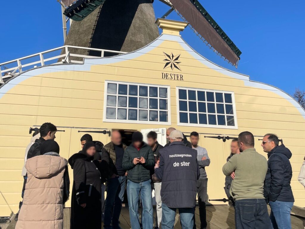 Een zonnig bezoek aan Molen de Ster