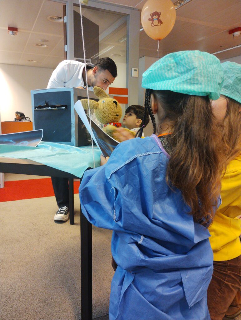 Teddy bear hospital on Europalaan