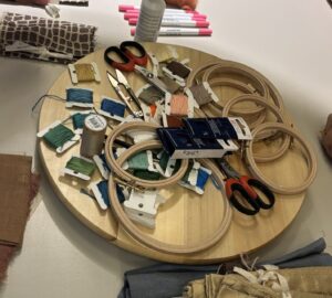 Handwerken en naaien bij Atelier Sûr Image